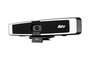 AVer VB130 - Barre vidéo USB 4K avec éclairage intelligent, angle de champ 120°, couvre-objectif et support mural, pour visioconférence en salle de réunion