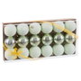 BigBuy Home Boules de Noël Vert Plastique Ø 6 cm (18 Unités)