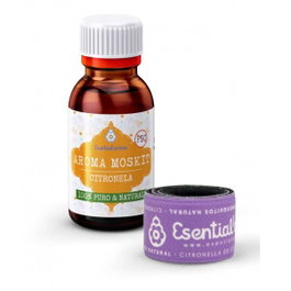 ESENTIAL AROMS AROMAMOSKIT 15ml avec bracelet
