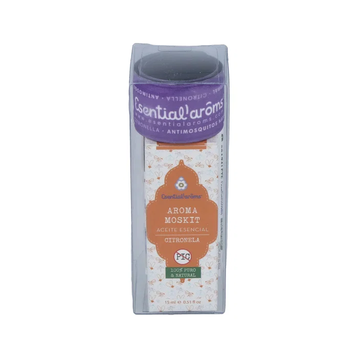Esential Aroms Pack Aroma Moskit 15ml avec bracelet Esential Aroms Pack Aroma Moskit 15ml avec bracelet
