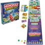 Hasbro Gaming - Jeu de société Monopoly Knockout F8995, jeu de palets et stratégie en 20 minutes, version espagnole, +8 ans