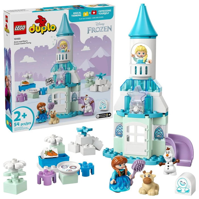 LEGO DUPLO Disney La fête d'Anna et Elsa au château de glace - 10455