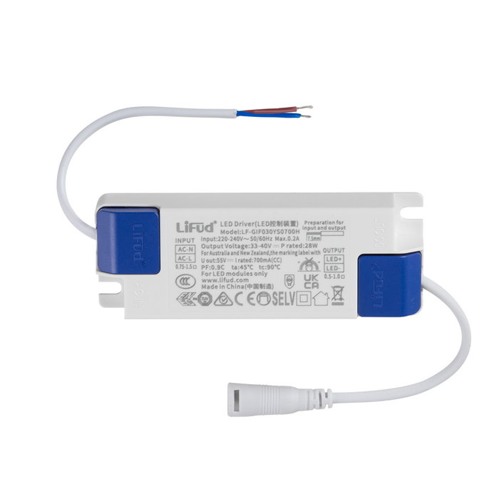 Panneau LED 28W 60x30cm Blanco Frío 6000K Lifud