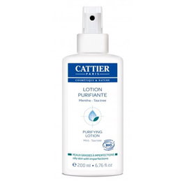 Cattier Lotion Purifiante à l'Huile d'Arbre à Thé - 200 ml