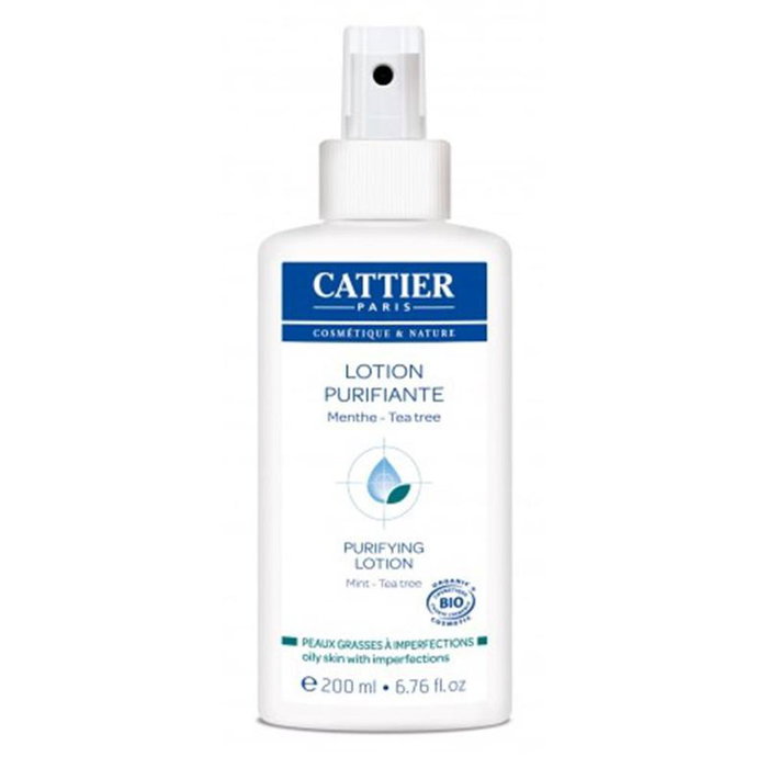 Cattier Lotion Purifiante à l'Huile d'Arbre à Thé - 200 ml Cattier Lotion Purifiante à l'Huile d'Arbre à Thé - 200 ml