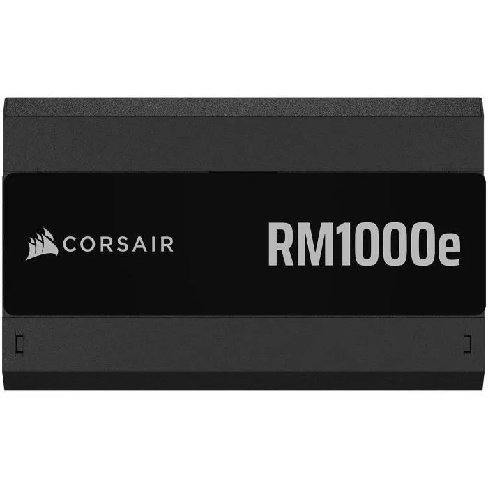 Corsair RM1000e (CP-9020297-EU) - Alimentation PC ATX entièrement modulaire 1000W, 80 PLUS Gold, Cybenetics Gold, Ventilateur 12 cm, Noir Corsair RM1000e (CP-9020297-EU) - Alimentation PC ATX entièrement modulaire 1000W, 80 PLUS Gold, Cybenetics Gold, Ventilateur 12 cm, Noir