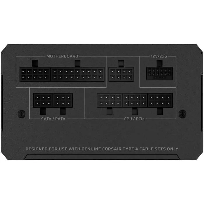 Corsair RM1000e (CP-9020297-EU) - Alimentation PC ATX entièrement modulaire 1000W, 80 PLUS Gold, Cybenetics Gold, Ventilateur 12 cm, Noir Corsair RM1000e (CP-9020297-EU) - Alimentation PC ATX entièrement modulaire 1000W, 80 PLUS Gold, Cybenetics Gold, Ventilateur 12 cm, Noir