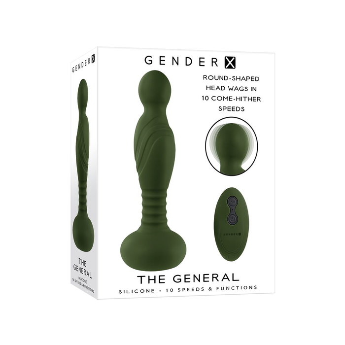 Vibromasseur Gender X Gender X Vert Vibromasseur Gender X Gender X Vert