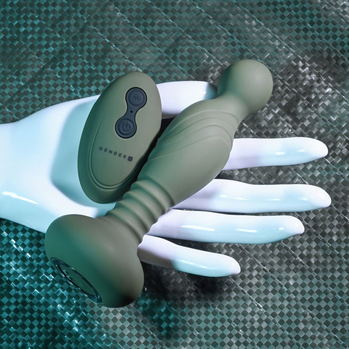 Vibromasseur Gender X Gender X Vert Vibromasseur Gender X Gender X Vert