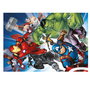 Educa Puzzle Avengers 2x100 Pièces Grandes Pièces, Puzzle pour Enfants à Partir de 6 Ans, Taille Assemblé 40 x 28 cm