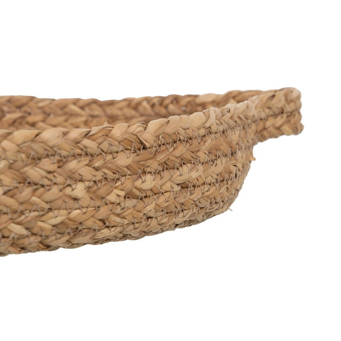BigBuy Home Panier Multi-usages Fibre naturelle 59 x 35 x 6 cm