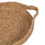 BigBuy Home Panier Multi-usages Fibre naturelle 59 x 35 x 6 cm