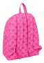 Safta Sac à dos Barbie "Cœurs" pour enfant, 33 x 42 x 15 cm