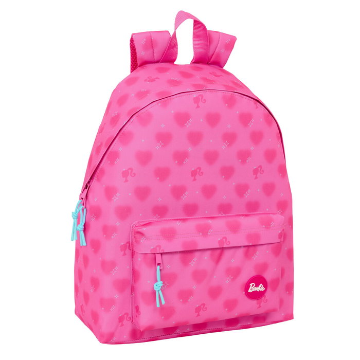 Cartable Barbie Corazones Rose 33 x 42 x 15 cm Cartable Barbie Corazones Rose 33 x 42 x 15 cm
