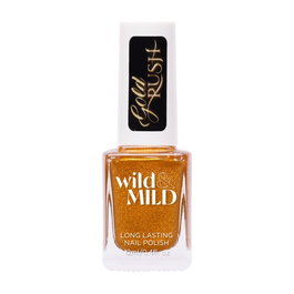 Wild&Mild Vernis à Ongles Golden Destination - Vernis Doré Effet Métallisé et Haut Brillant, Collection Gold Rush 12 ml - Vegan et Cruelty Free