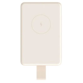 Xiaomi BHR9074GL Power Bank 6000 mAh 15W MagSafe Charge sans Fil USB-C Portable Blanc