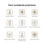 Xiaomi Power Bank 6000 mAh 15W MagSafe Blanc