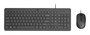 HP Pack Clavier et Souris Filaire - 150 - AZERTY Français