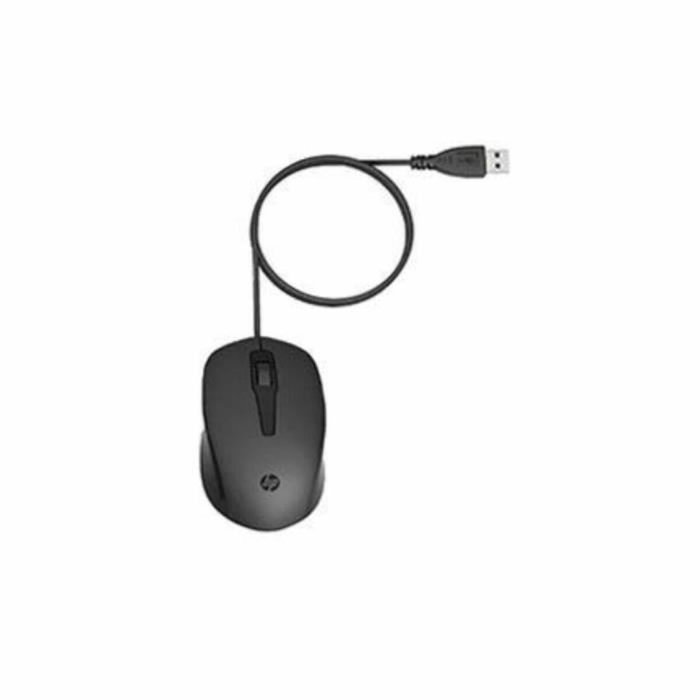 HP 150 Ensemble clavier et souris filaire AZERTY français - Noir