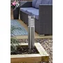 Smart Garden Borne solaire potelet inox Orion 20 lumens 50 cm hauteur extérieur jardin
