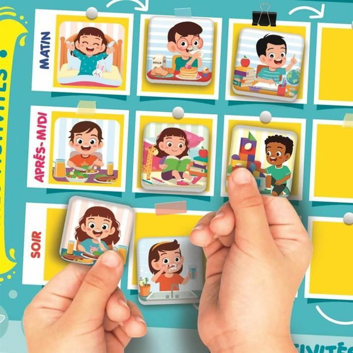 Clementoni Mon premier calendrier magnétique 70 pièces