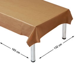 Mantel 177*130 cm Noël Doré