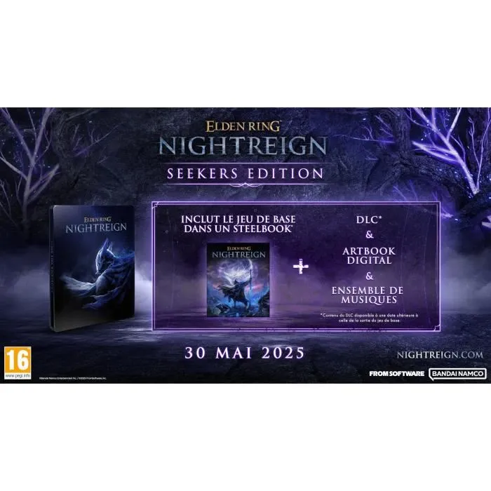 Bandai Namco Entertainment Elden Ring Nightreign - Jeu Seekers Edition pour Xbox Series X | Version Française