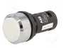 ABB Commutateur bouton-poussoir 22mm blanc NO