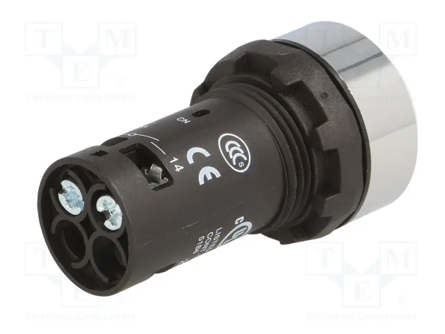 ABB Commutateur bouton-poussoir 22mm blanc NO