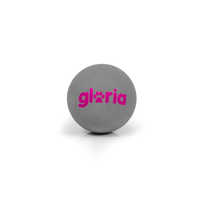 Boule pour animaux de compagnie Gloria PLAY AND RUN Gris Mousse TPR S Boule pour animaux de compagnie Gloria PLAY AND RUN Gris Mousse TPR S