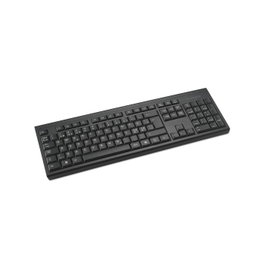 Kensington KB150 EQ - Clavier sans fil 2.4 GHz AZERTY français (pavé numérique) avec chiffrement AES 128 bits, membrane étanche et plastique recyclé - Compatible Windows et macOS