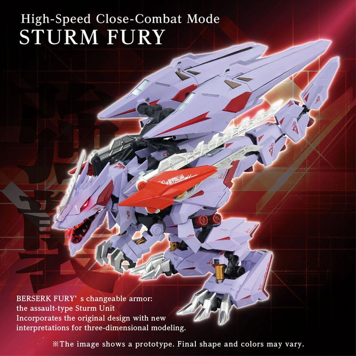 Zoids accessoires AM-Z01CP Berserk Fury Sturm & Jagd Unit Zoids accessoires AM-Z01CP Berserk Fury Sturm & Jagd Unit