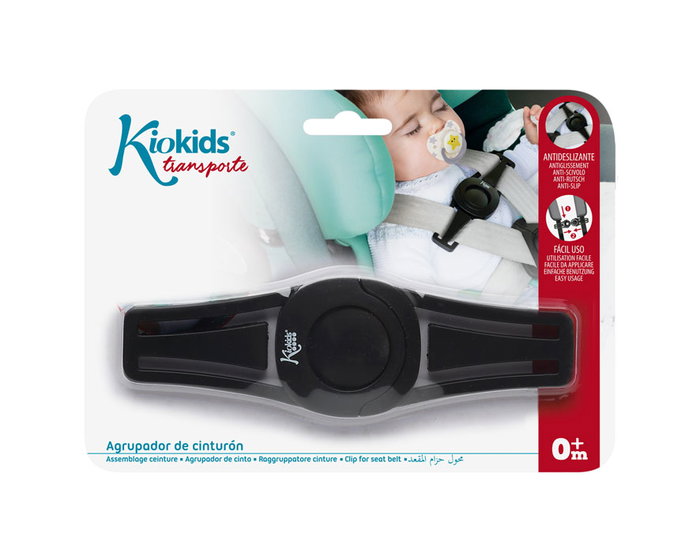 KioKids Regroupateur de ceinture pour bébés Noir