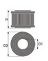 Green Filters MD0617 Filtre Moto
