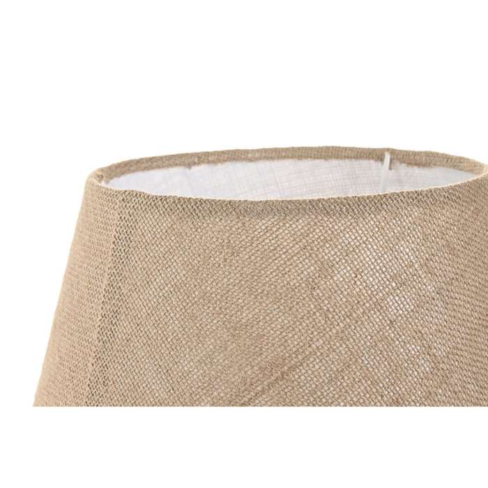 Écran de lampe Home ESPRIT Marron Jute Métal 40 x 40 x 25 cm (2 Unités)