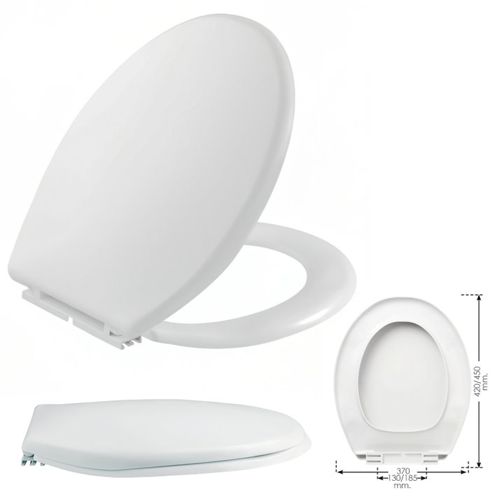 MAURER Abattant WC standard blanc MAURER Abattant WC standard blanc