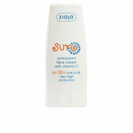Ziaja SUN Crème visage antioxydante SPF50+ à la vitamine C 50 ml