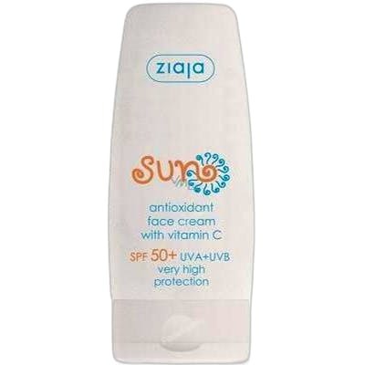 Ziaja SUN Crème visage antioxydante SPF50+ à la vitamine C 50 ml Ziaja SUN Crème visage antioxydante SPF50+ à la vitamine C 50 ml