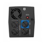 Phasak PH 7322 SAI UPS Sirius 2260VA Protection Surge, 4 Prises, Noir