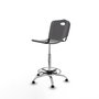 PIQUERAS Y CRESPO Tabouret Robledo Pivotant Gris clair
