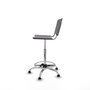 PIQUERAS Y CRESPO Tabouret Robledo Pivotant Gris clair