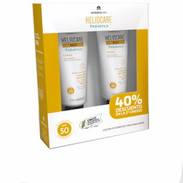 Heliocare 360° Pediatrics Lotion Solaire SPF50, Pack de 2 x 200 ml