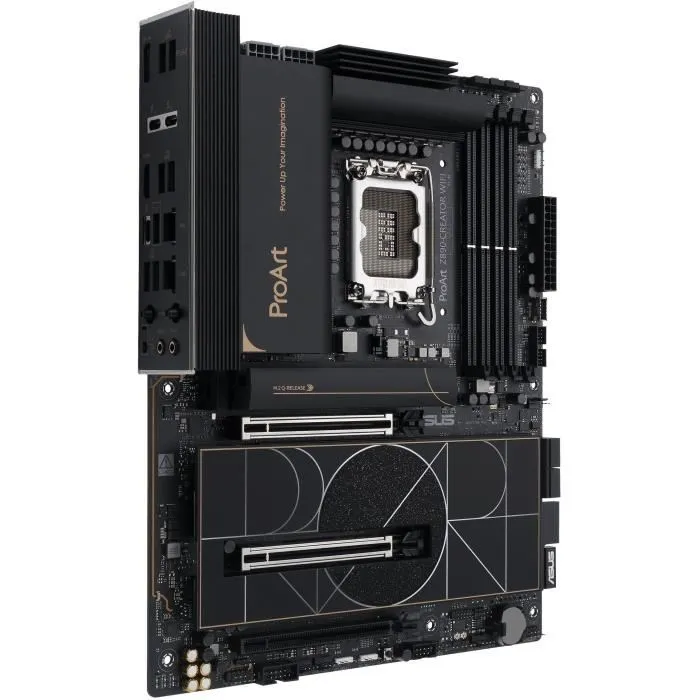 ASUS Carte mère ProArt Z890-Creator WiFi, Intel Z890 LGA 1851 ATX, DDR5, Wi-Fi 7, 10 Gb Ethernet