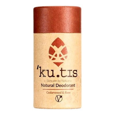 KUTIS SKINCARE Déodorant barre Cèdre et Rose (Vegan) - Antisudorifique naturel sans aluminium ni paraben KUTIS SKINCARE Déodorant barre Cèdre et Rose (Vegan) - Antisudorifique naturel sans aluminium ni paraben
