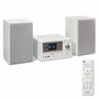 Medion Mini Chaîne Hi-Fi avec Radio Internet, DAB+/FM, Bluetooth 5.0, Lecteur CD, Blanc