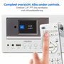 Medion Mini Chaîne Hi-Fi avec Radio Internet, DAB+/FM, Bluetooth 5.0, Lecteur CD, Blanc