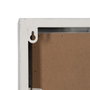 BigBuy Home Horloge Murale Blanc Fer 60 x 60 x 6,5 cm
