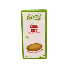FELICIA Lasaña de maíz y arroz 250g BIO SG