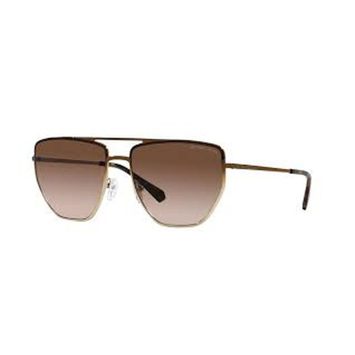 Lunettes de soleil Homme Michael Kors MK1126-101413 Doré ø 60 mm Lunettes de soleil Homme Michael Kors MK1126-101413 Doré ø 60 mm