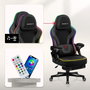 Chaise de jeu Huzaro HZ-FORCE 4.6 RGB BLACK MESH